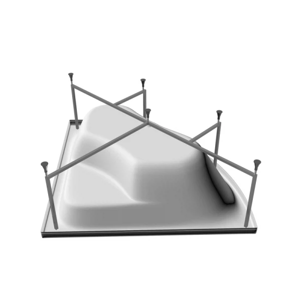 Фото Монтажный комплект к симметричной ванне канны 150х150см