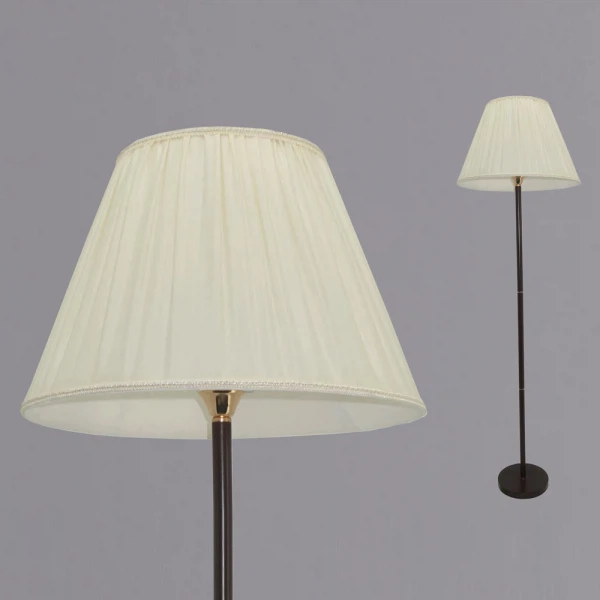 

торшер россвет рс20533 brn+fg/1f shade+body e27 1х60вт ip20