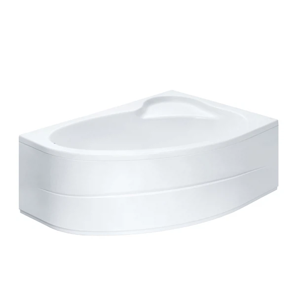 Фото Ванна акриловая асимметричная майорка 150х90см, правосторонняя, белая