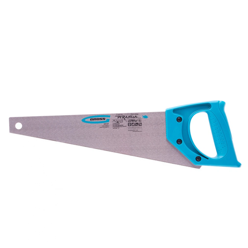 Изображение товара Ножовка по ламинату 360мм зак.зуб, пласт.рукоять, Gross 24121