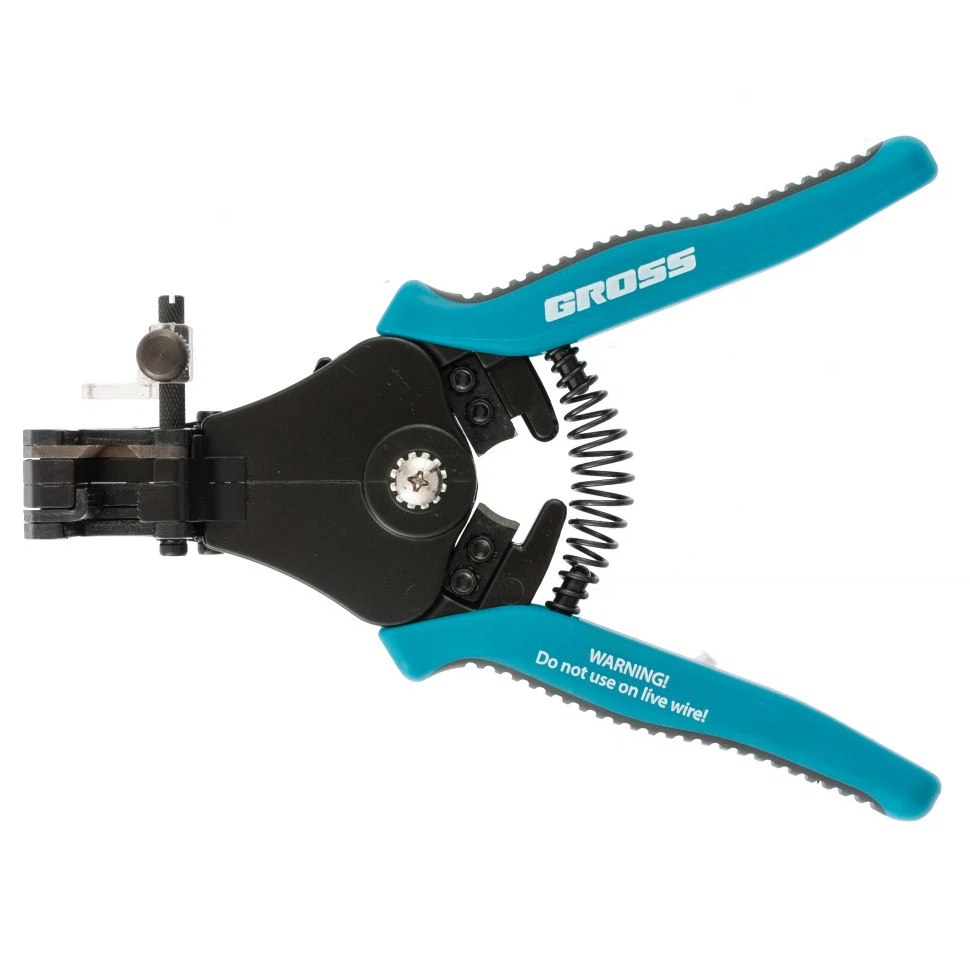 Изображение товара Щипцы для зачистки электропроводов Gross 0,5-8 мм², 22-8 AWG, 0.235 м