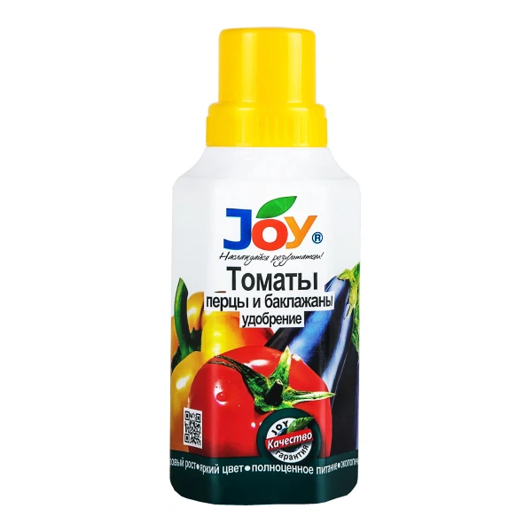 

удобрение жидкое томаты, перцы, баклажаны joy 0,33 л