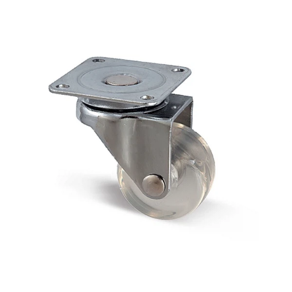 

опора колесная 35мм прозрачная локри