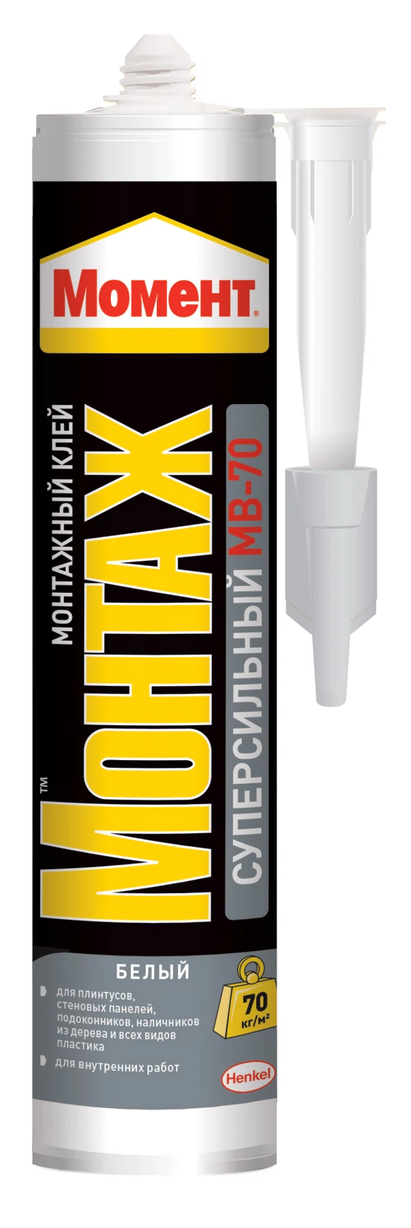 Клей henkel момент-монтаж 400гр суперсильный