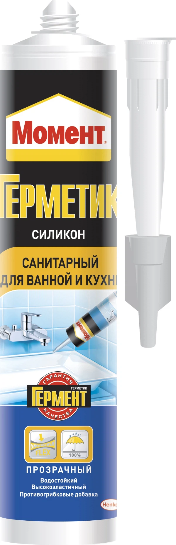 Герметик силиконовый henkel момент для ванны