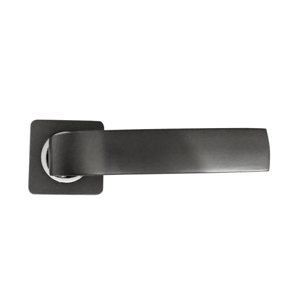 

ручка дверная trodos al-02-l225 gf (графит), Черный