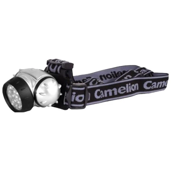 Изображение товара Фонарь Camelion LED 5313-19F4 Металлик 19LED Налобный для походов и кемпинга
