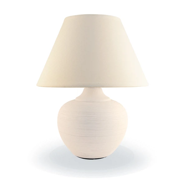 Фото Лампа настольная лючия 552 верона 60w e14 кремовый