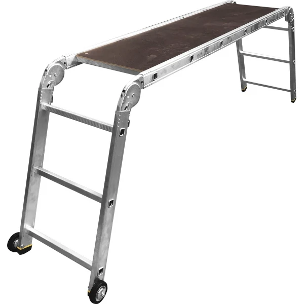 

подмость передвижная 3*6*3 (съёмная площадка+колеса) алюмет, sms363 sms363