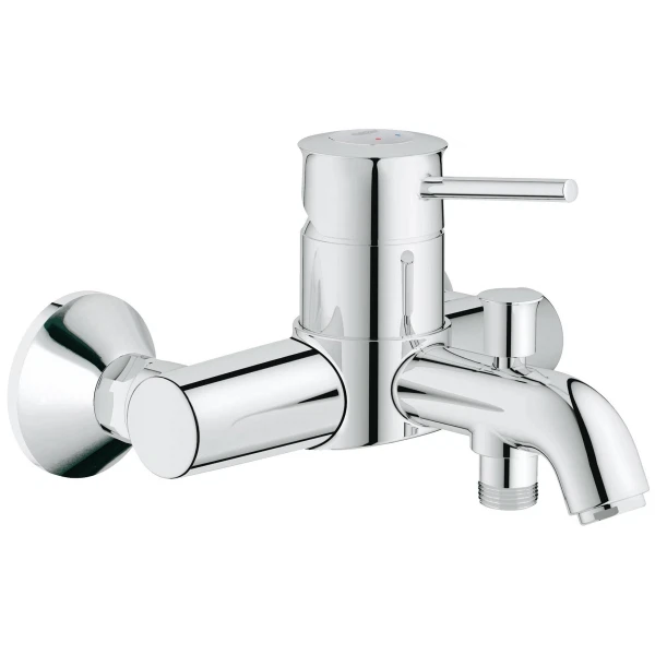 

смеситель для ванны однорычажный grohe bauclassic 32865000, Хром