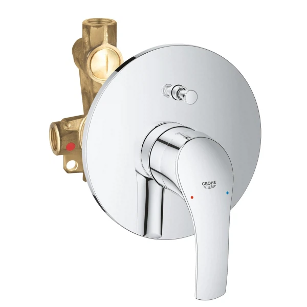 

смеситель для душа встраиваемый grohe eurosmart new 33305002, Хром