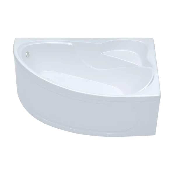 Фото Ванна акрил triton кайли левая на каркасе с экраном и переливом п/а