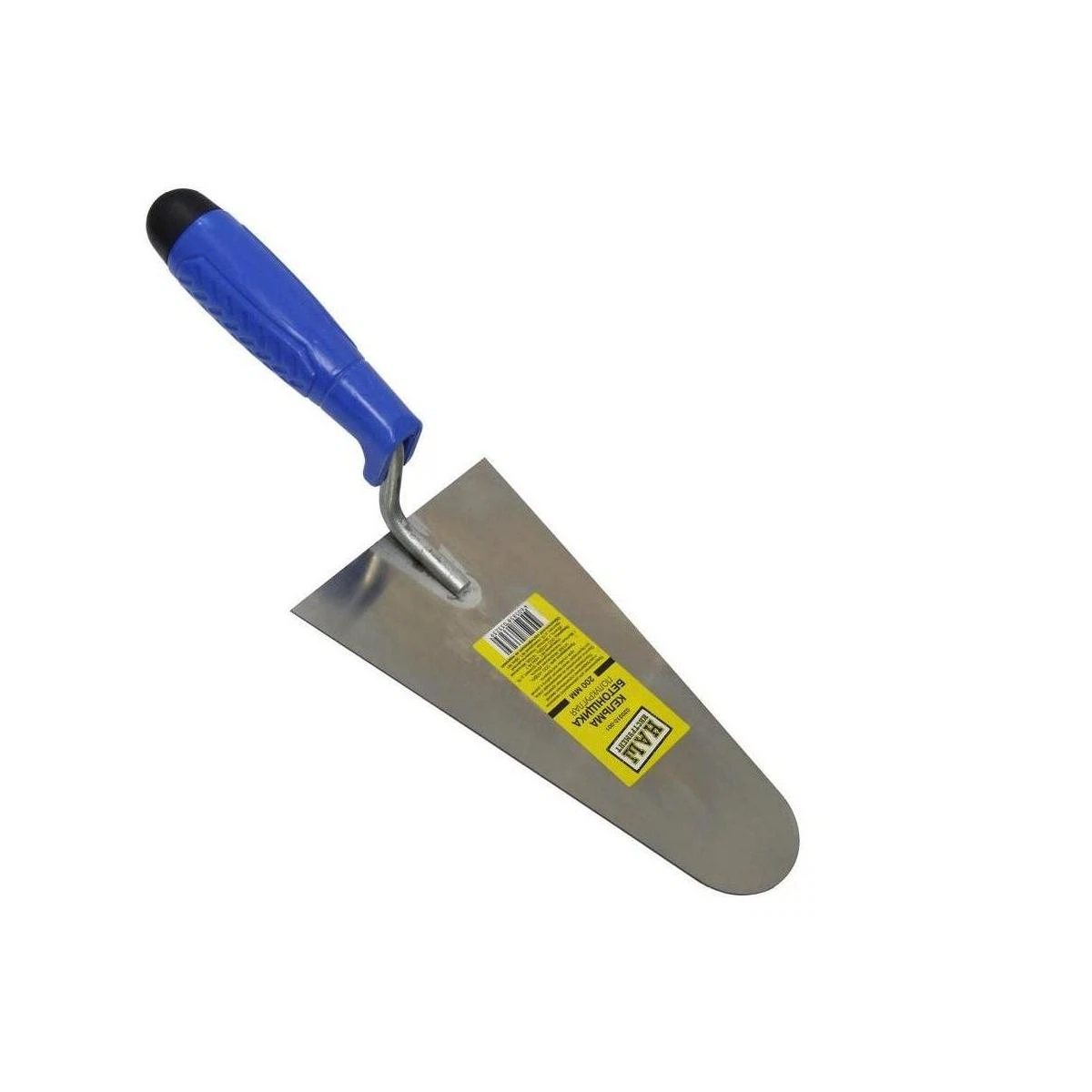 Изображение товара Кельма-мастерок бетонщика 195×110 мм с пластиковой рукояткой