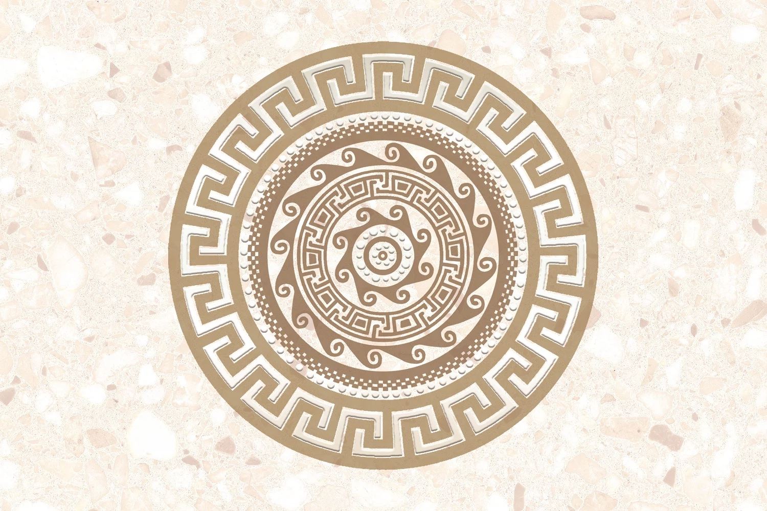 Изображение товара Вставка для стен Пальмира D2 30x20 глянцевая декоративная для интерьера