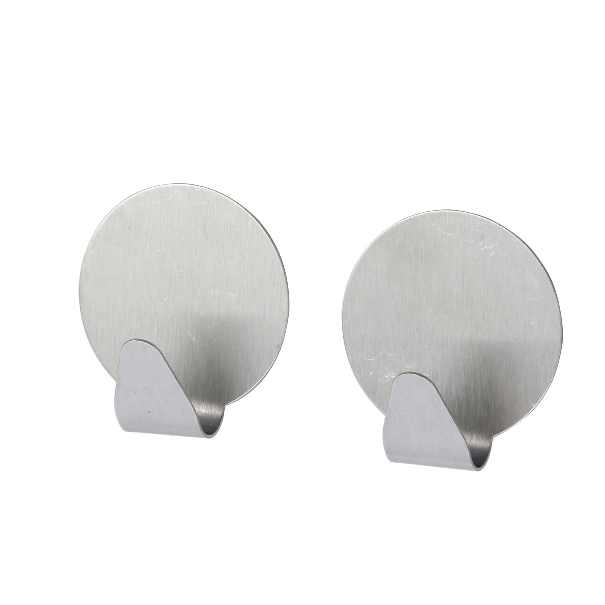 Изображение товара Набор крючков из нержавеющей стали на липкой ленте 2 шт.