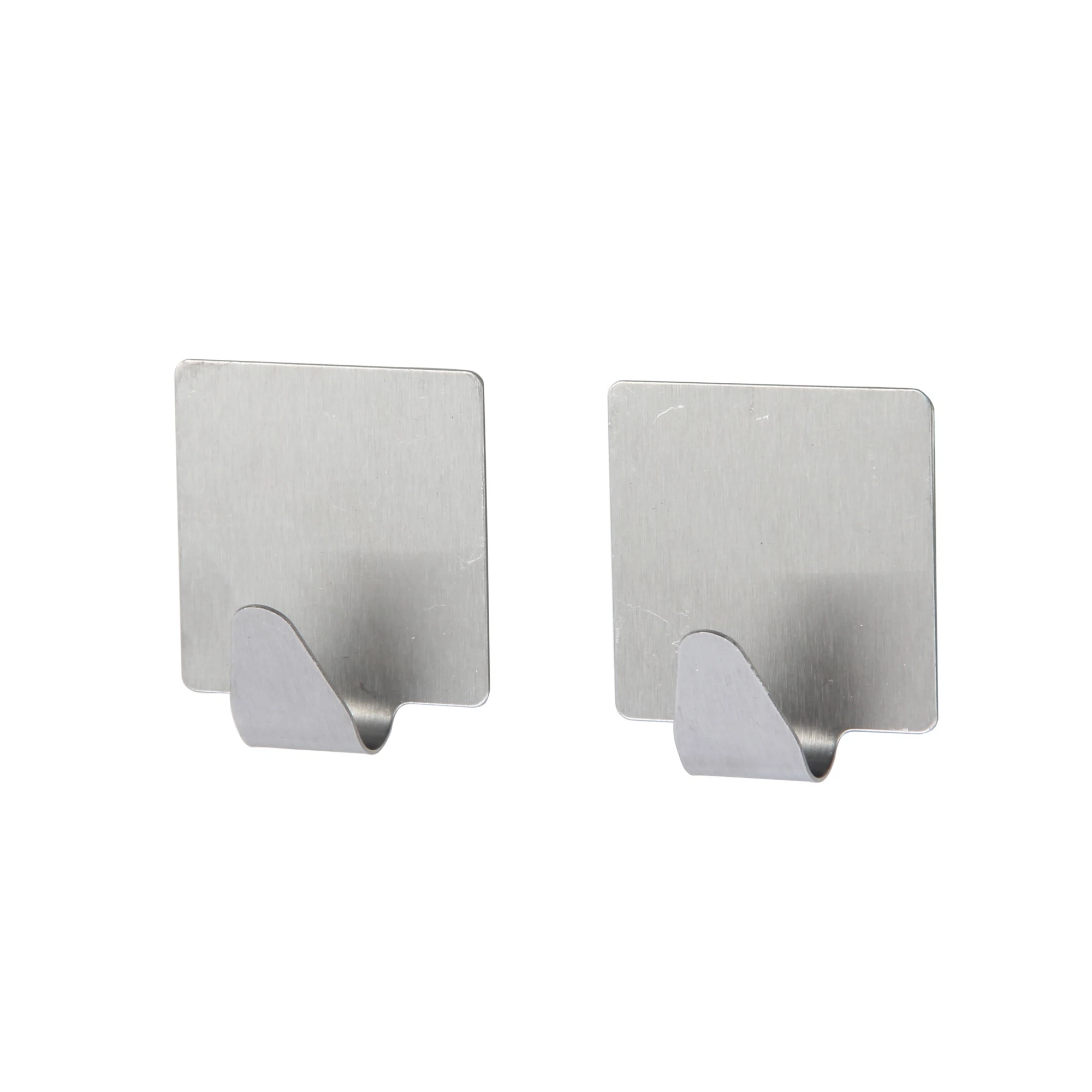 Изображение товара Крючки из нержавеющей стали на липкой ленте Fora - 2 шт.