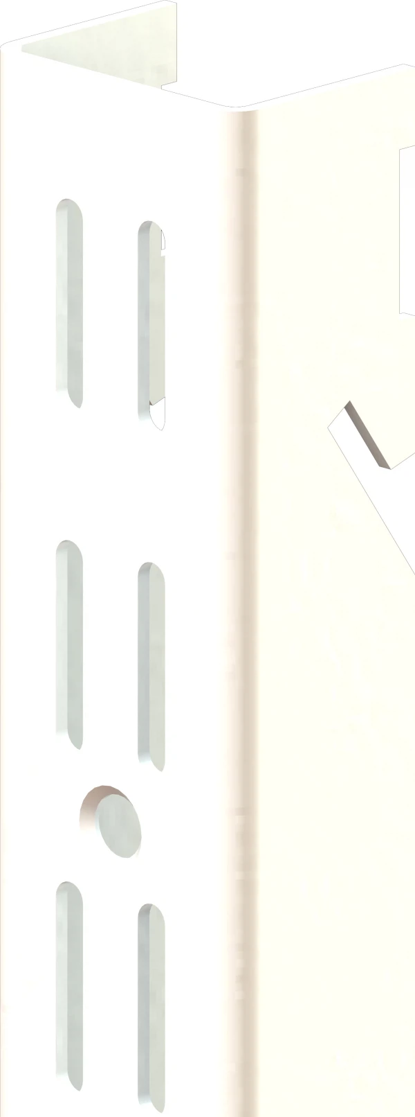 Навесная направляющая 2000 мм, белая