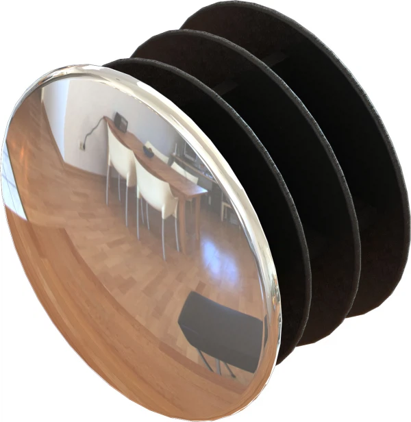 Заглушка штанги 25 мм, хром