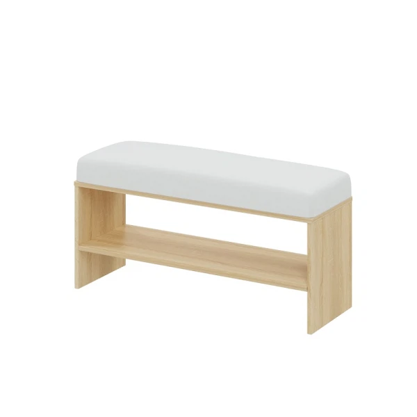 

банкетка самерлэнд 900х330х450 (дуб сонома+ white)