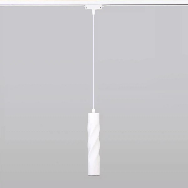 

светильник подвесной eurosvet scroll 50162/1 ledх1х10вт белый