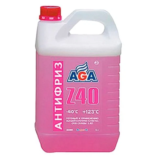 Антифриз красный 5л aga002 z40 Лукойл, код