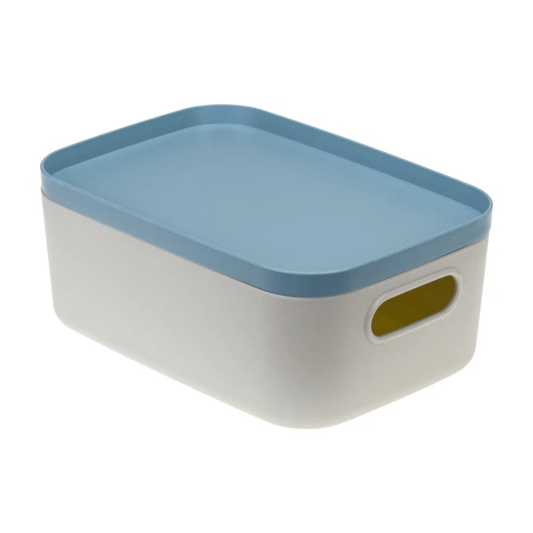 

коробка 1,7л инфинити идея с крышкой серо-голубой