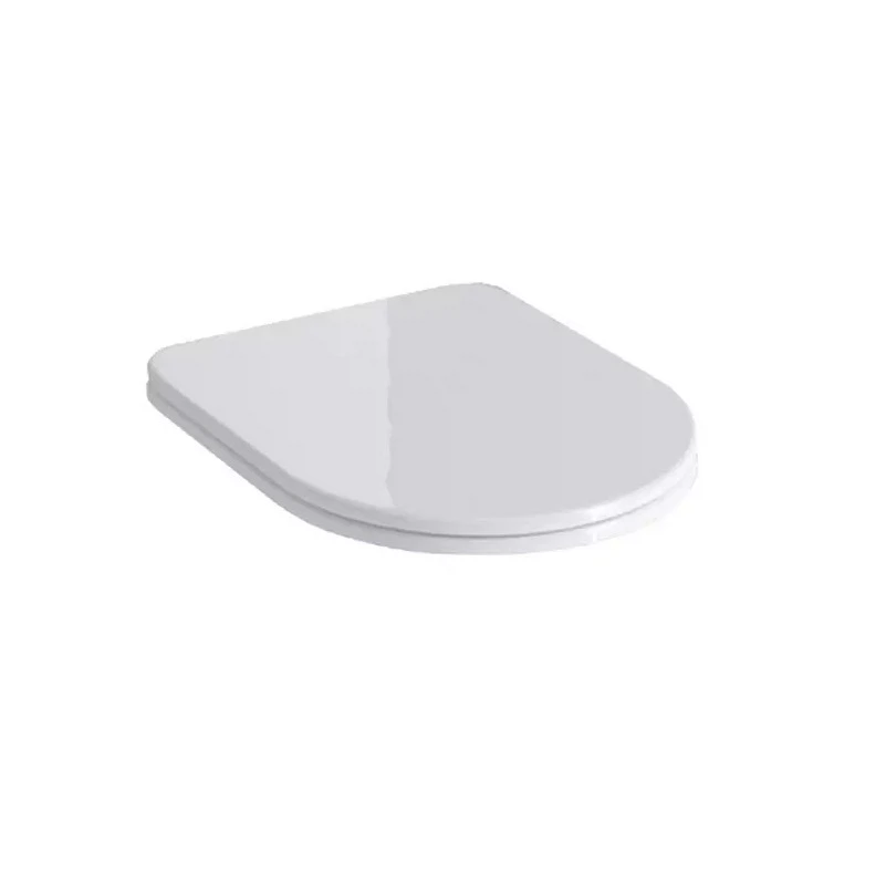 Изображение товара Сиденье унитаза POMPEI Soft close + Clip up белое, дюропласт, 36 см ширина