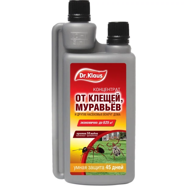 

концентрат от клещей,муравьев и др.насекомых 250мл dr. klaus dk06010012
