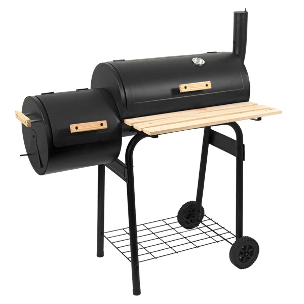 Гриль угольный boyscout с коптильней 104*58*115см 61274