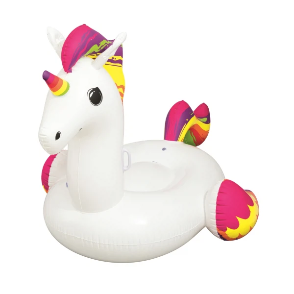 

игрушка для катания верхом единорог 224*164см bestway 41113