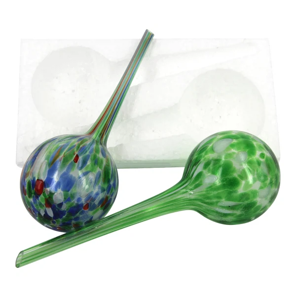 Фото Колба для автополива большая aqua globes 8,5*30см 2шт