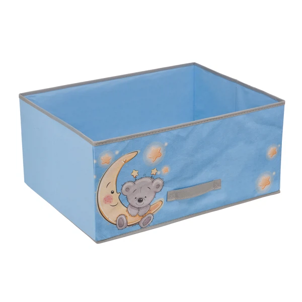 

короб для хранения 540*400*250 "мишка" handy home голубой детский uc-103