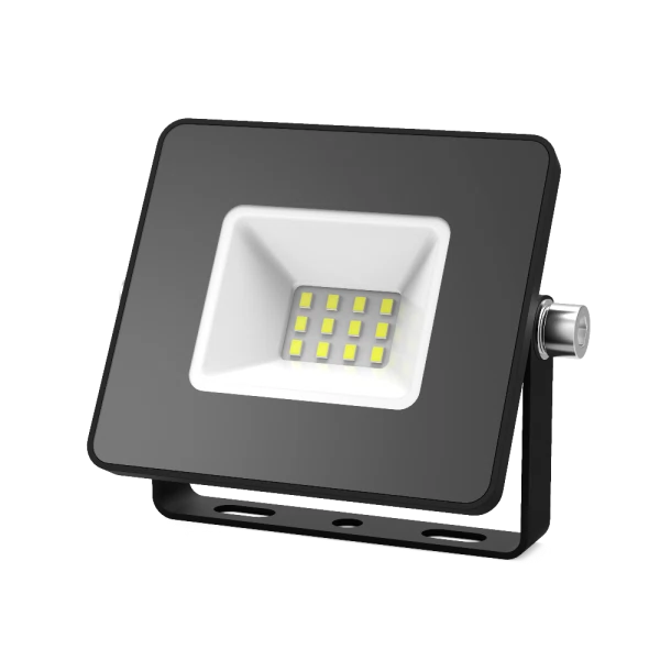 

прожектор светодиодный gauss elementary 613100310 10w 780lm ip65 6500к черный