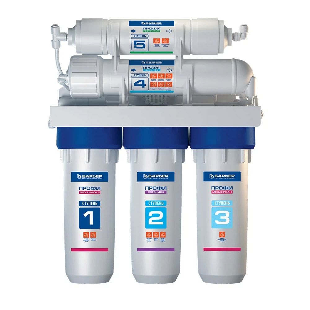 Изображение товара Фильтр Барьер ПРОФИ Осмо 100 для очистки воды надежное оборудование
