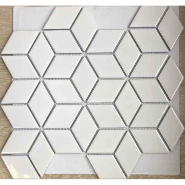 

мозаика керамическая medina white 26x30 белый