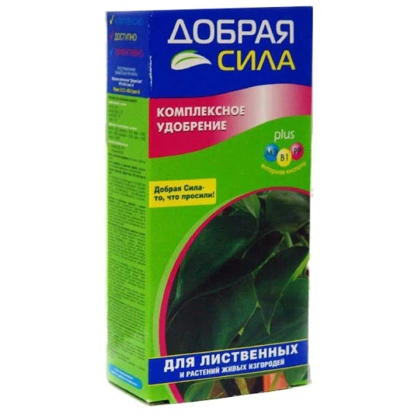 

удобрение добрая сила /для декоративно-лиственных/ 250мл