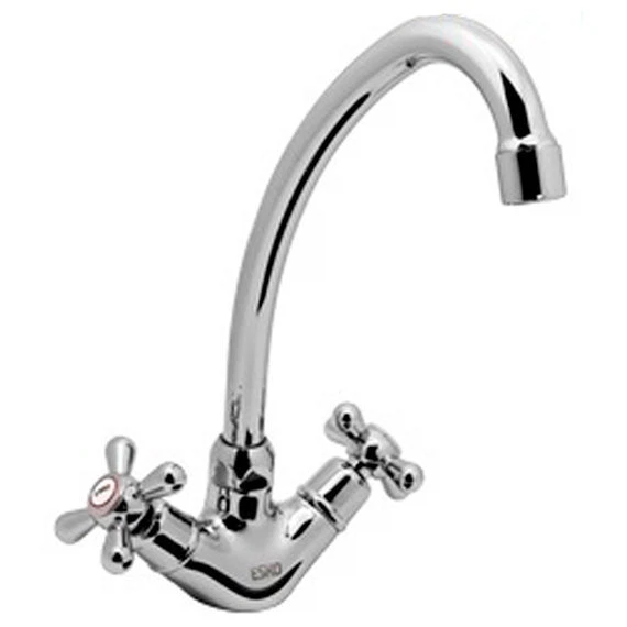 Изображение товара Смеситель для кухни вентильный Esko Vienna Vn 06-2 из латуни с керамической кран-буксой