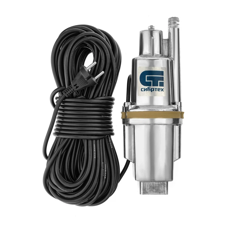 Изображение товара Вибрационный насос Kronwerk СВН300-25 с верхним забором 300 Вт 75м напора