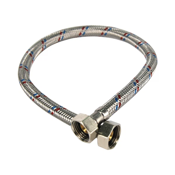 

гибкая подводка для воды с опл. из нерж. стали 1/2"х150 см в/в