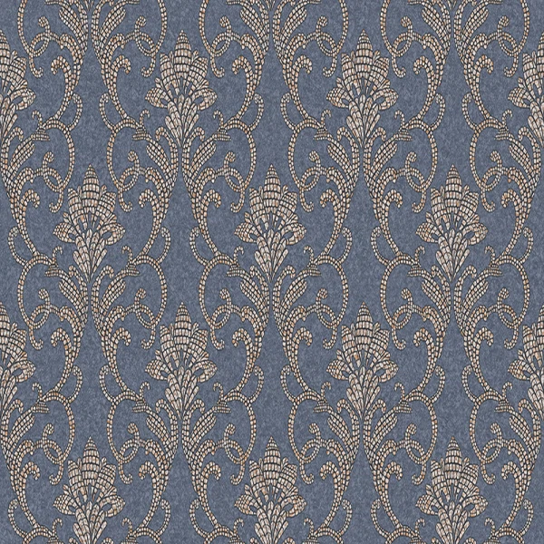 Фото Обои 60060-06 erismann винил на флизе 1.06x10.05м классический синий