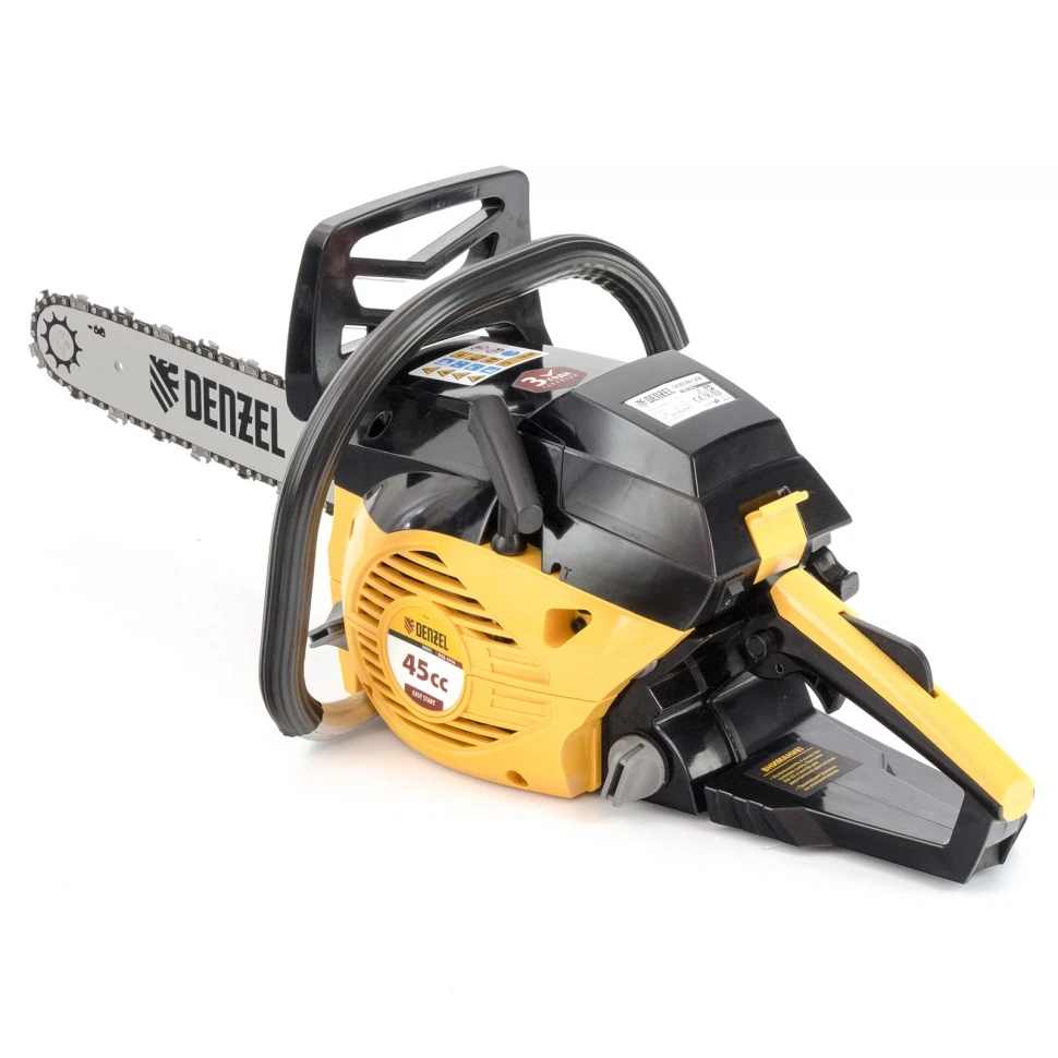 Изображение товара Пила цепная бензиновая DGS-4516, шина 40 см, 3 л.с., профессиональная