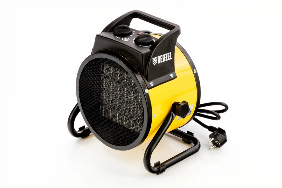 Изображение товара Тепловая пушка DENZEL DHC 3-150, керамический нагреватель, 220В; 0,025/1,5/3 кВт,  96431