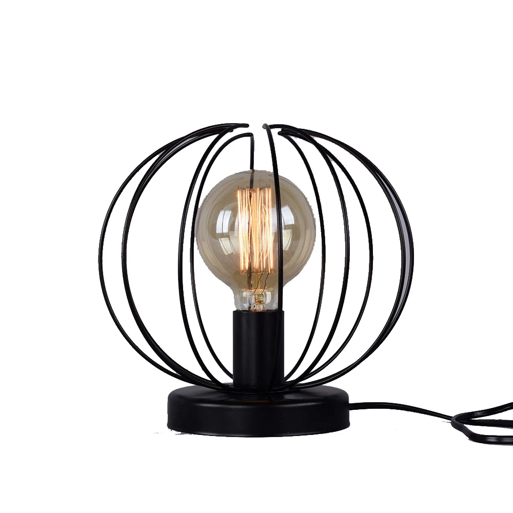 Изображение товара Лампа настольная РОССвет Андромеда РС20867 BK/1T Е27 1х60Вт