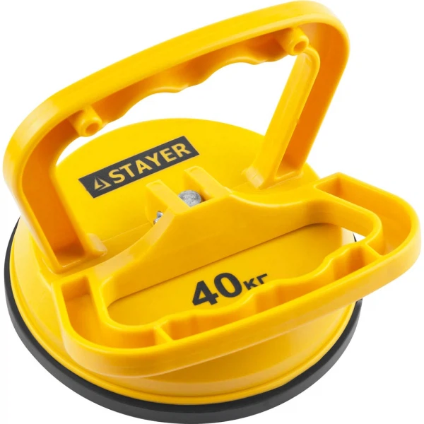 

стеклодомкрат stayer "master" maxlift, пластмассовый, одинарный, г/п 40кг, 33718-1