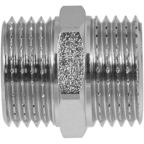 

ниппель (бочонок) 1/2" н/н mpf, mp-у