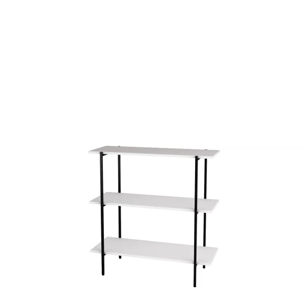 Фото Стеллаж 3-ярусный атлантик 905 белый 2620956802