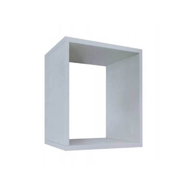 

полка квадратная mebelpro 270*270*124 серый мп-604