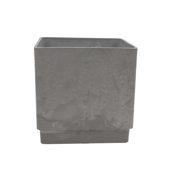 Горшок для растений светлый древесный уголь 23л h-16uf30