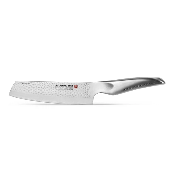 Нож для овощей 15см hammer finish global sai-m06