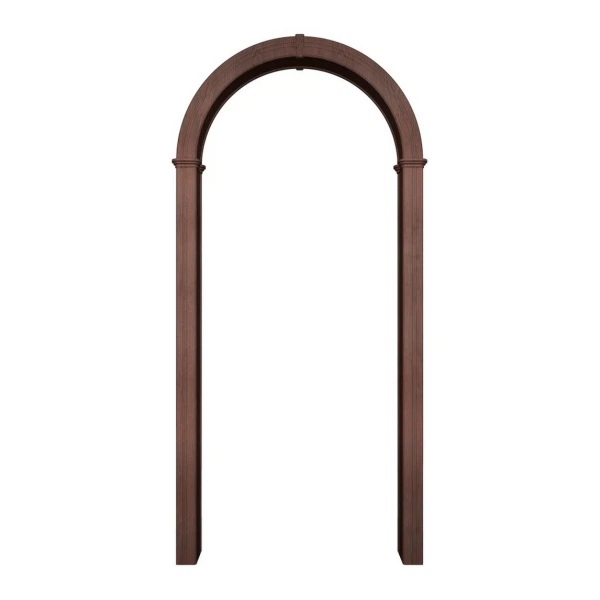 

арка "валенсия", пвх дуб шоколадный 750*190*1800 со сводорасширителем, Коричневый
